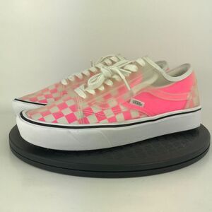 Vans ComfyCush Slip-Sk Pink/White Athletic Comfort Shoes Women’s Size 9.5